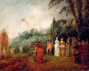 WATTEAU, Antoine The Island of Cythera oil painting
